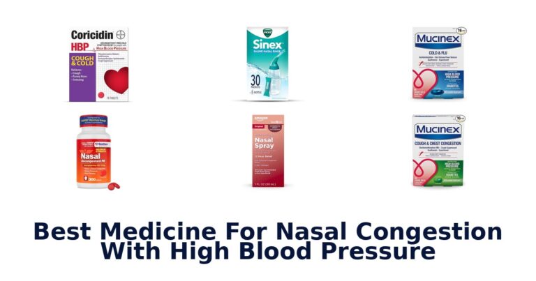 best medicine for nasal congestion with high blood pressure