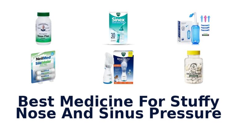 best medicine for stuffy nose and sinus pressure