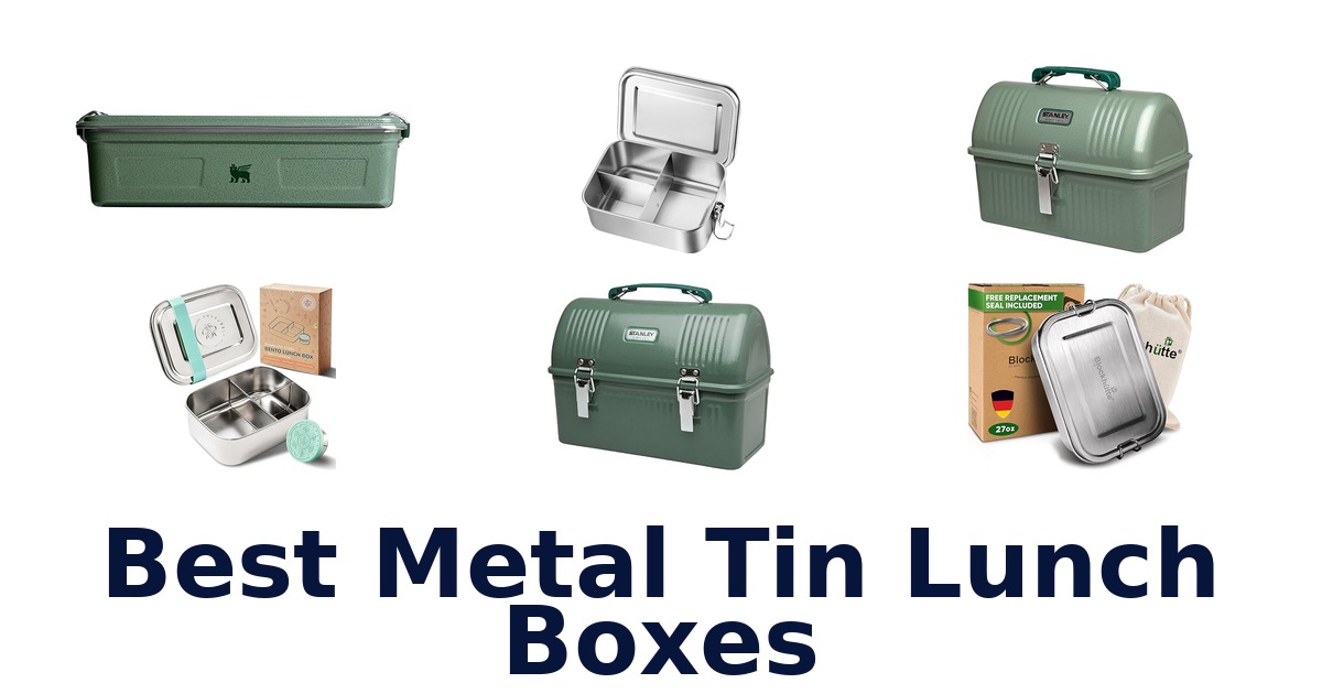 best metal tin lunch boxes