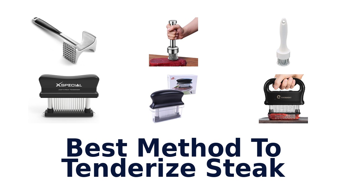 best method to tenderize steak