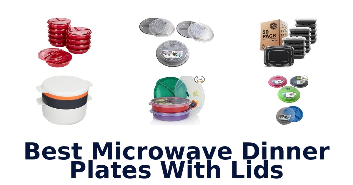 best microwave dinner plates with lids