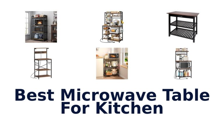 best microwave table for kitchen