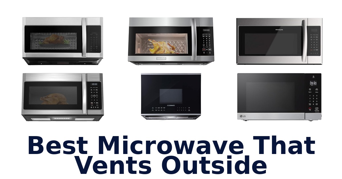best microwave that vents outside