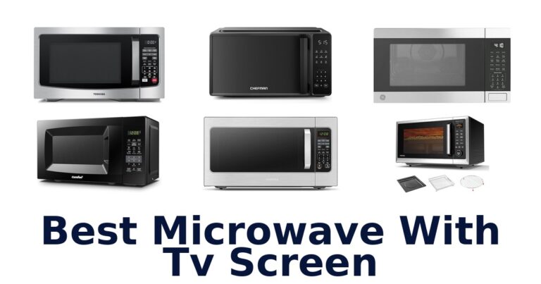 best microwave with tv screen