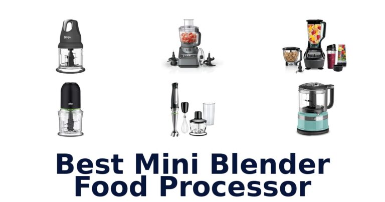 best mini blender food processor