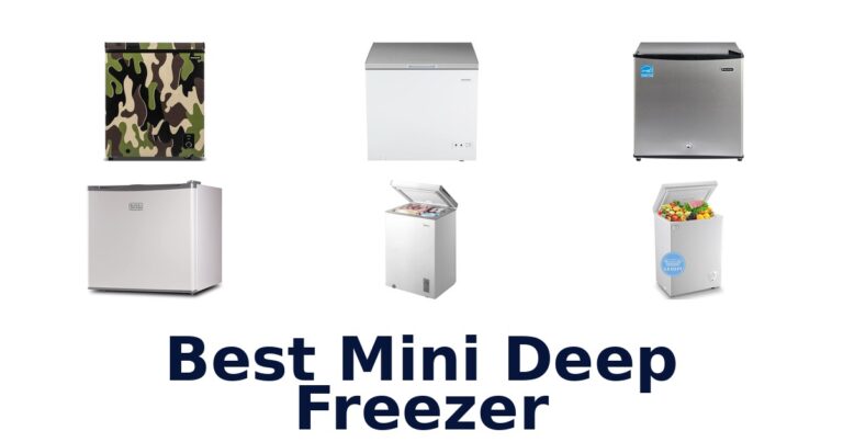 best mini deep freezer