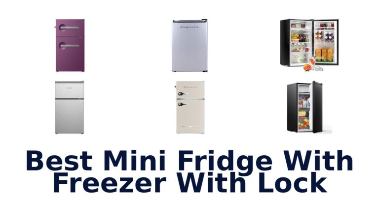 best mini fridge with freezer with lock