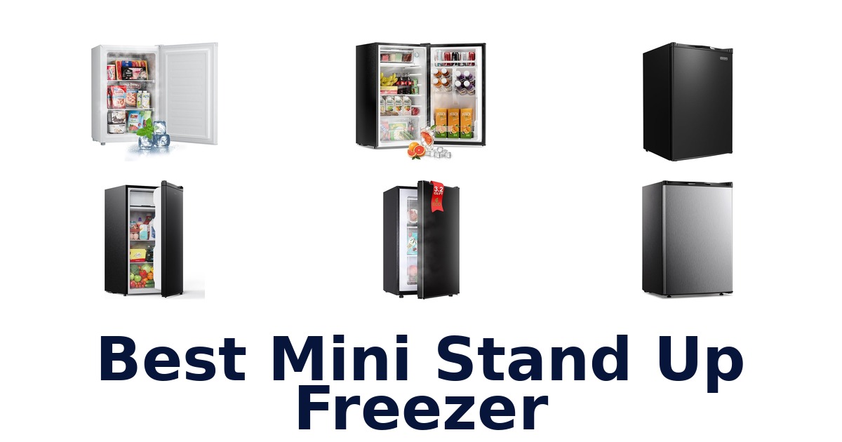 best mini stand up freezer