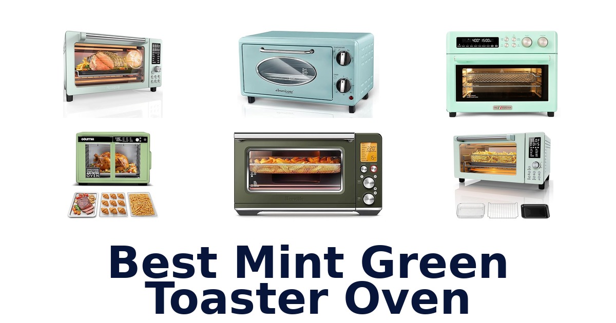 best mint green toaster oven