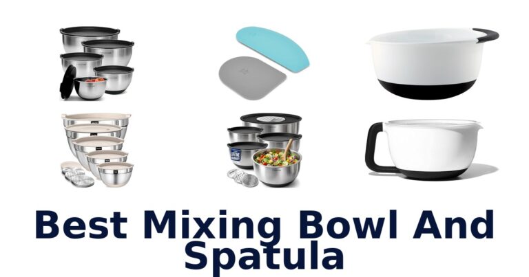 best mixing bowl and spatula