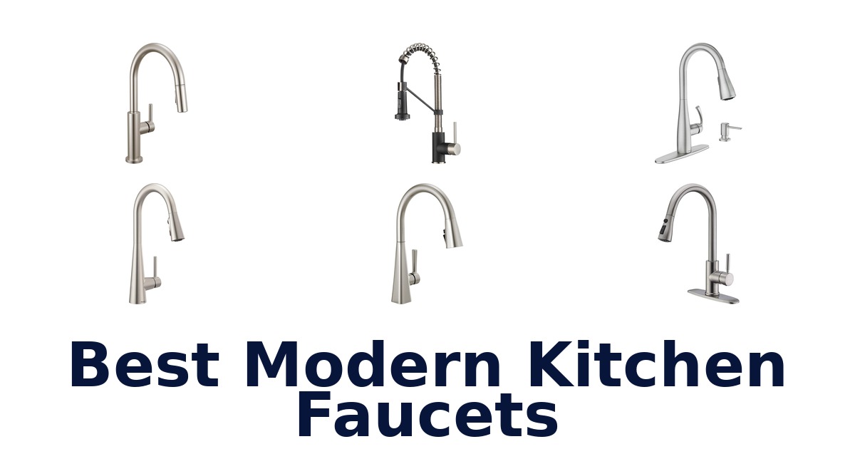 best modern kitchen faucets