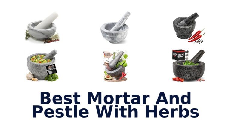 best mortar and pestle with herbs