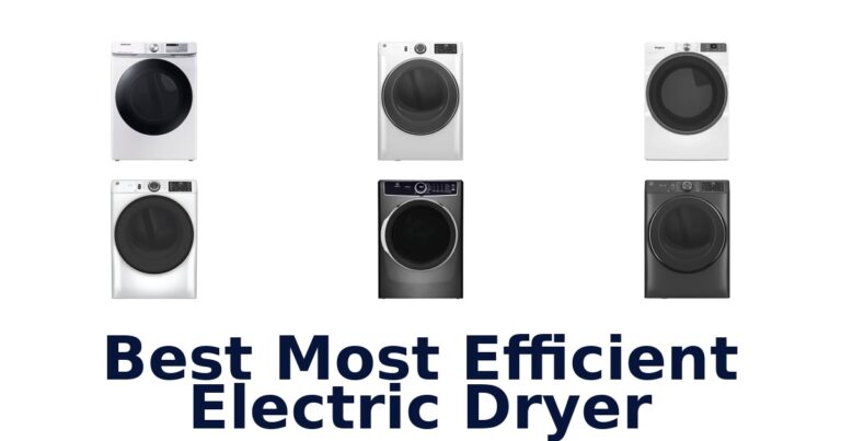 best most efficient electric dryer