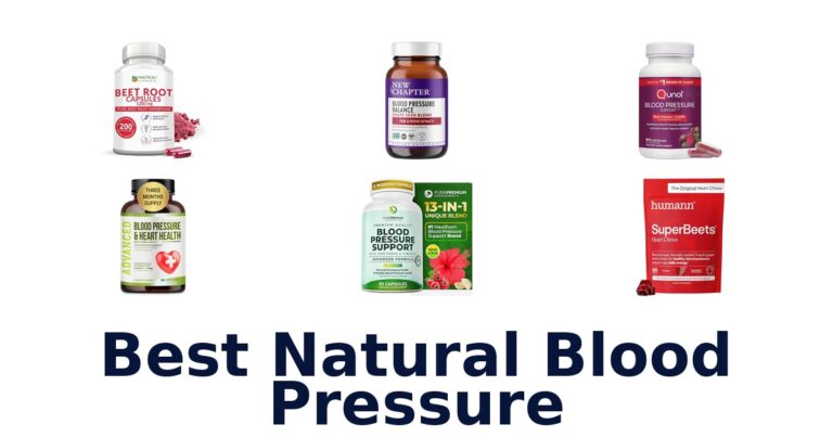 best natural blood pressure
