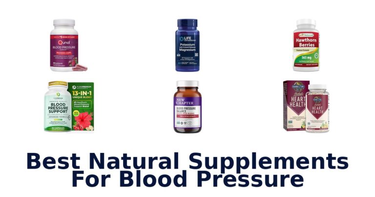 best natural supplements for blood pressure
