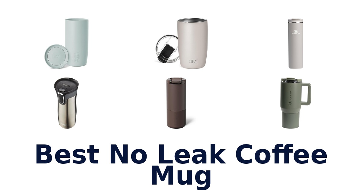 best no leak coffee mug