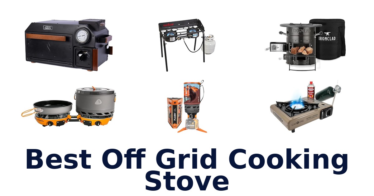 best off grid cooking stove