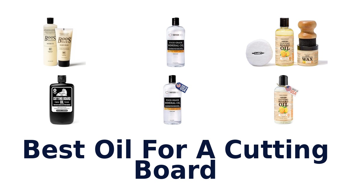 best oil for a cutting board