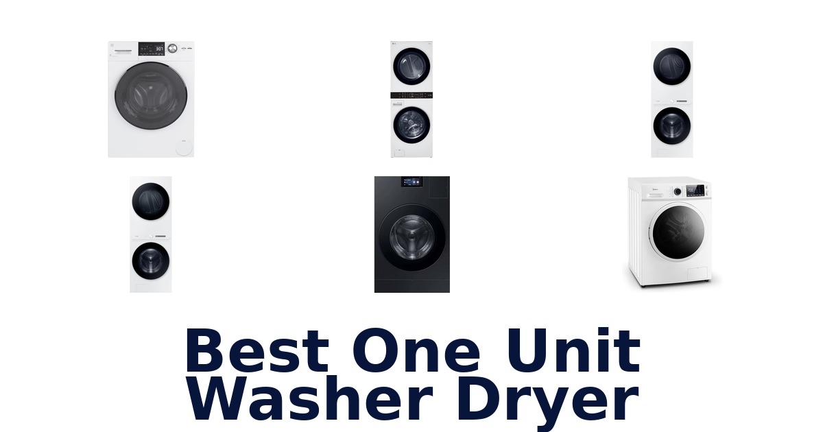 best one unit washer dryer