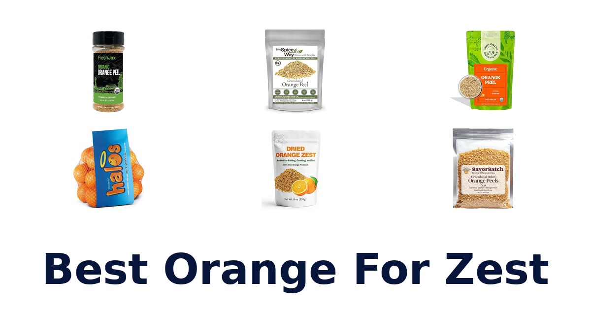 best orange for zest