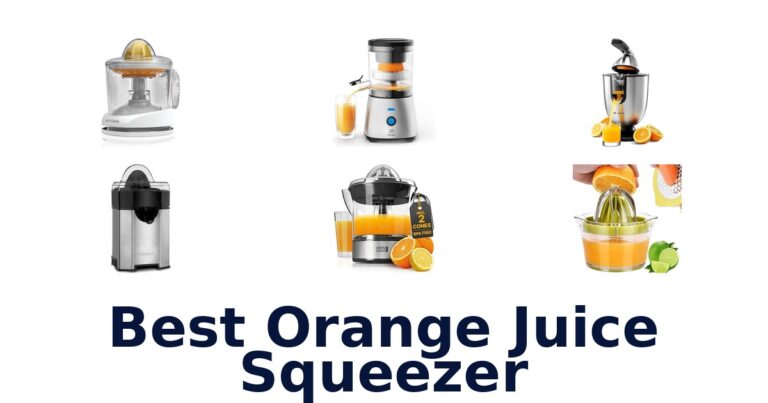 best orange juice squeezer