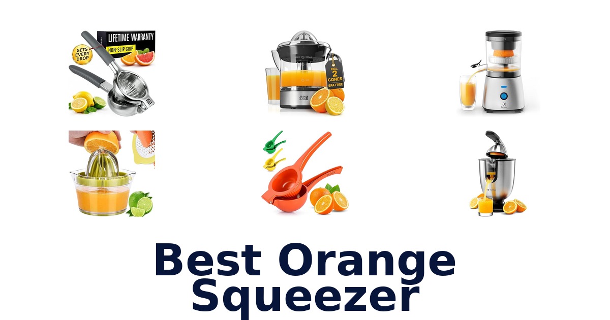 best orange squeezer