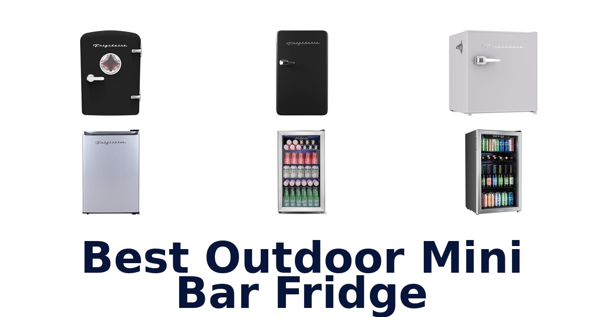 best outdoor mini bar fridge