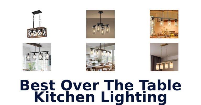 best over the table kitchen lighting