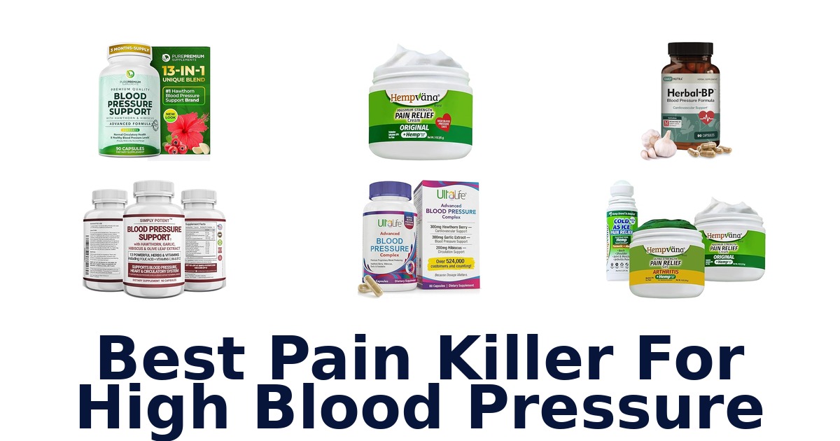 best pain killer for high blood pressure