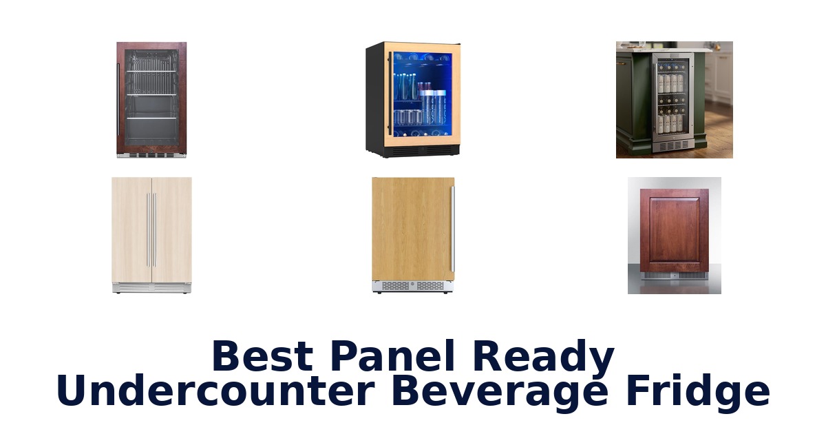 best panel ready undercounter beverage fridge