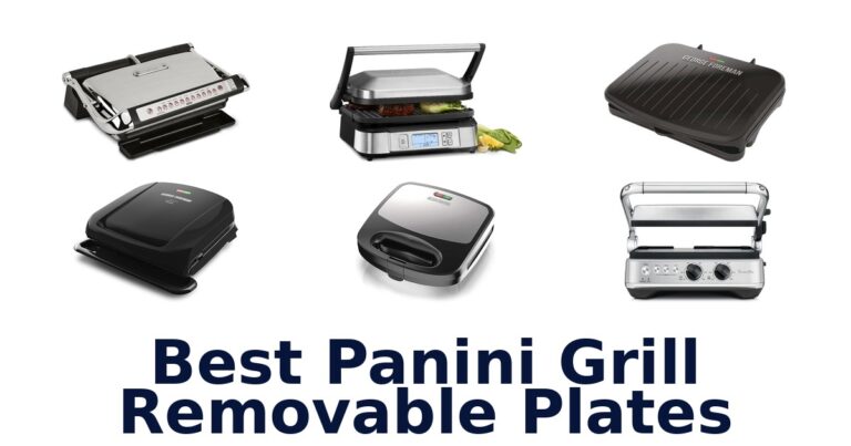 best panini grill removable plates