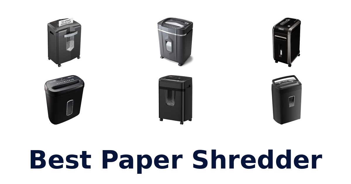 best paper shredder
