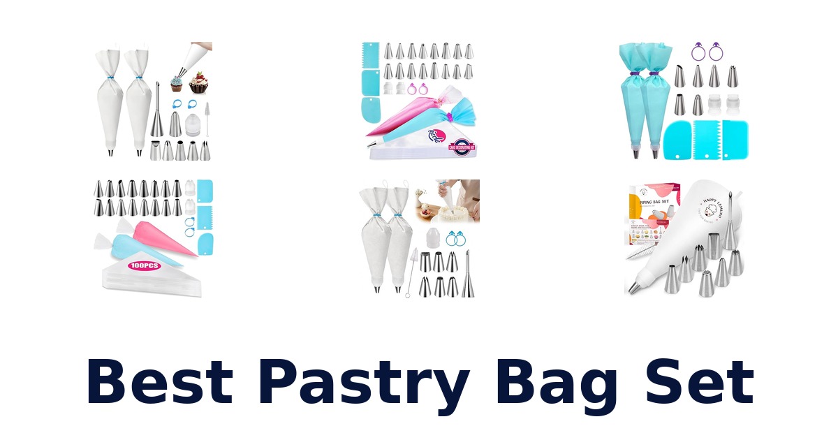 best pastry bag set