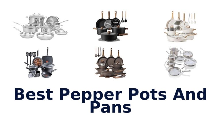best pepper pots and pans