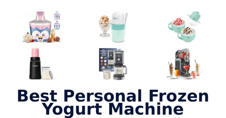 best personal frozen yogurt machine