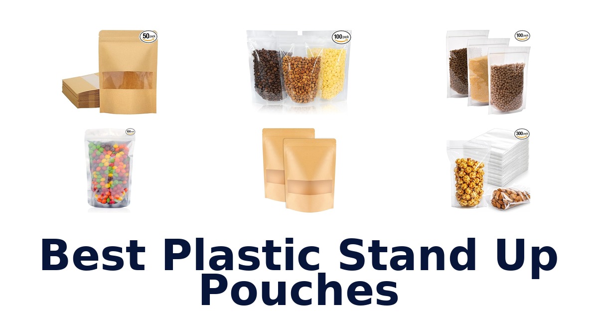 best plastic stand up pouches