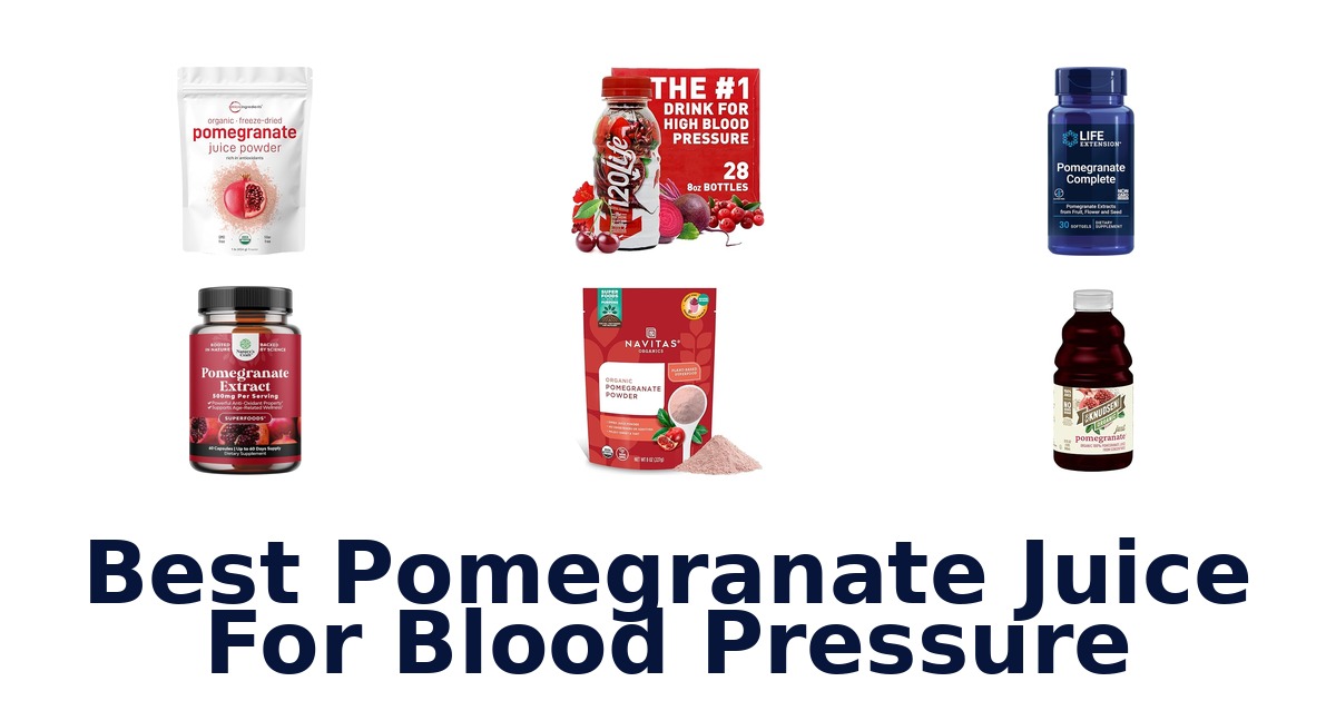 best pomegranate juice for blood pressure