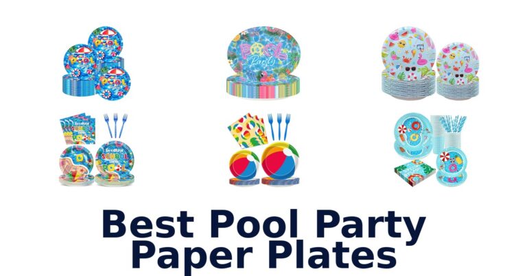 best pool party paper plates