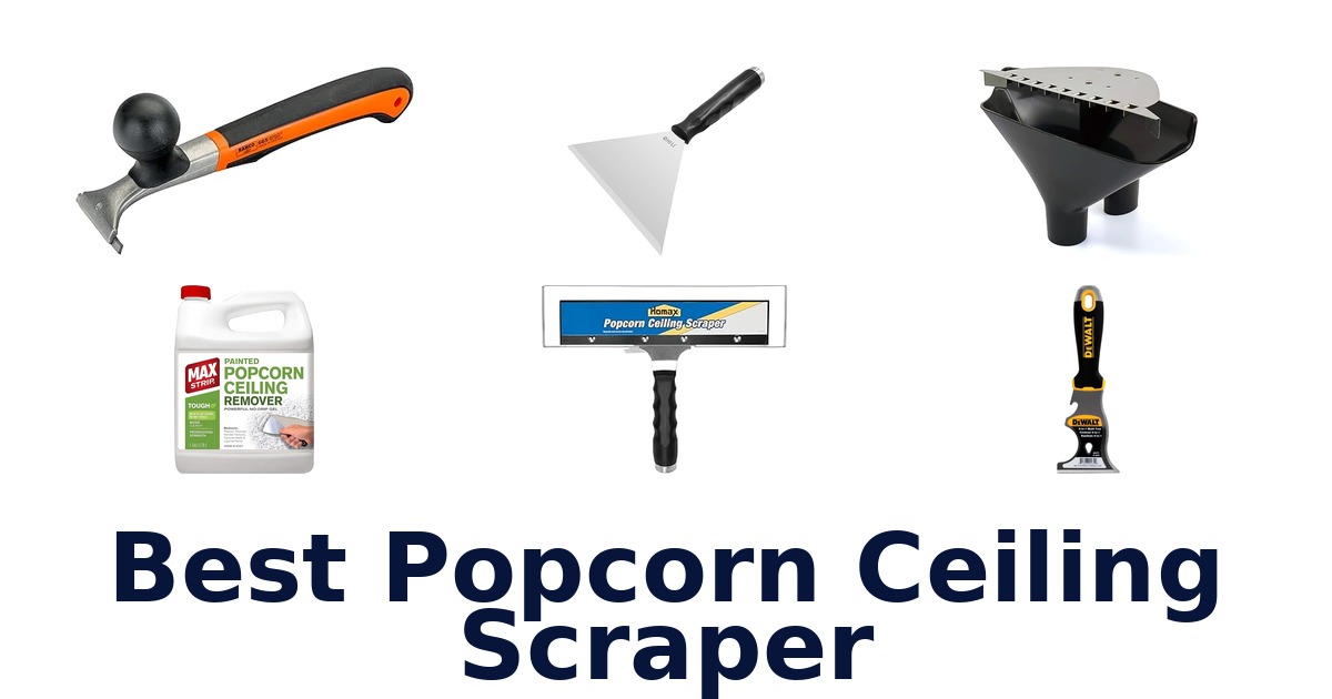best popcorn ceiling scraper