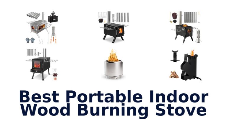 best portable indoor wood burning stove