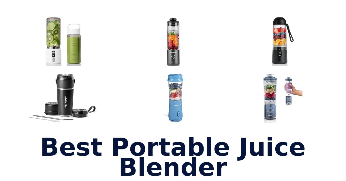 best portable juice blender