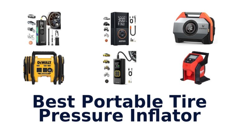 best portable tire pressure inflator