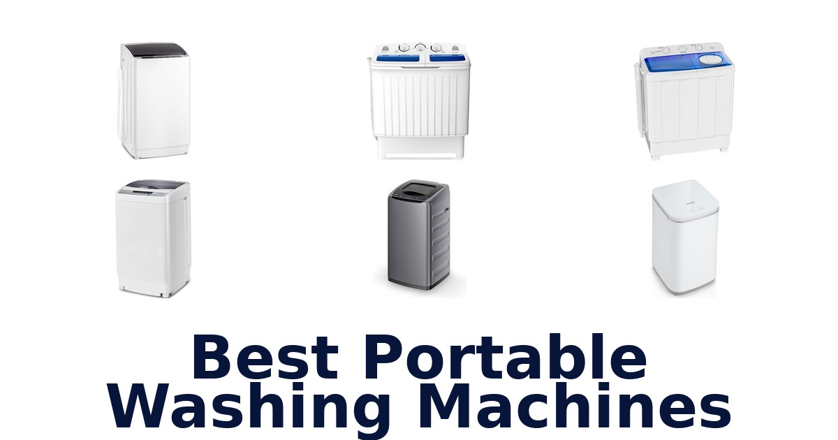best portable washing machines
