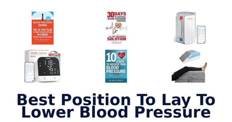 best position to lay to lower blood pressure