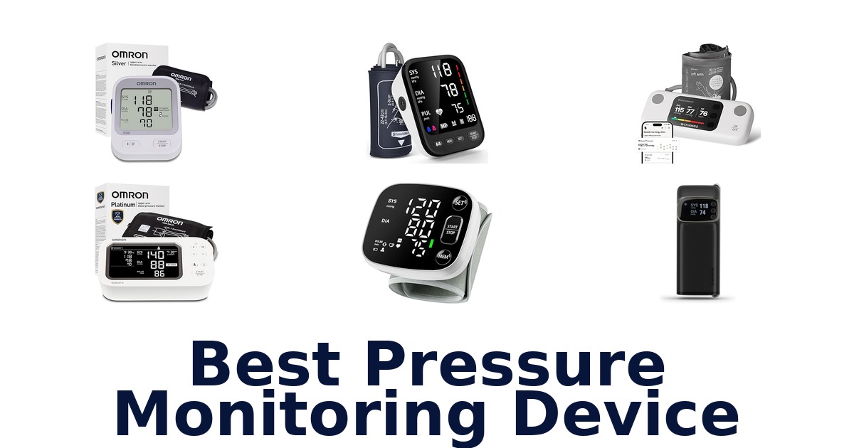 best pressure monitoring device