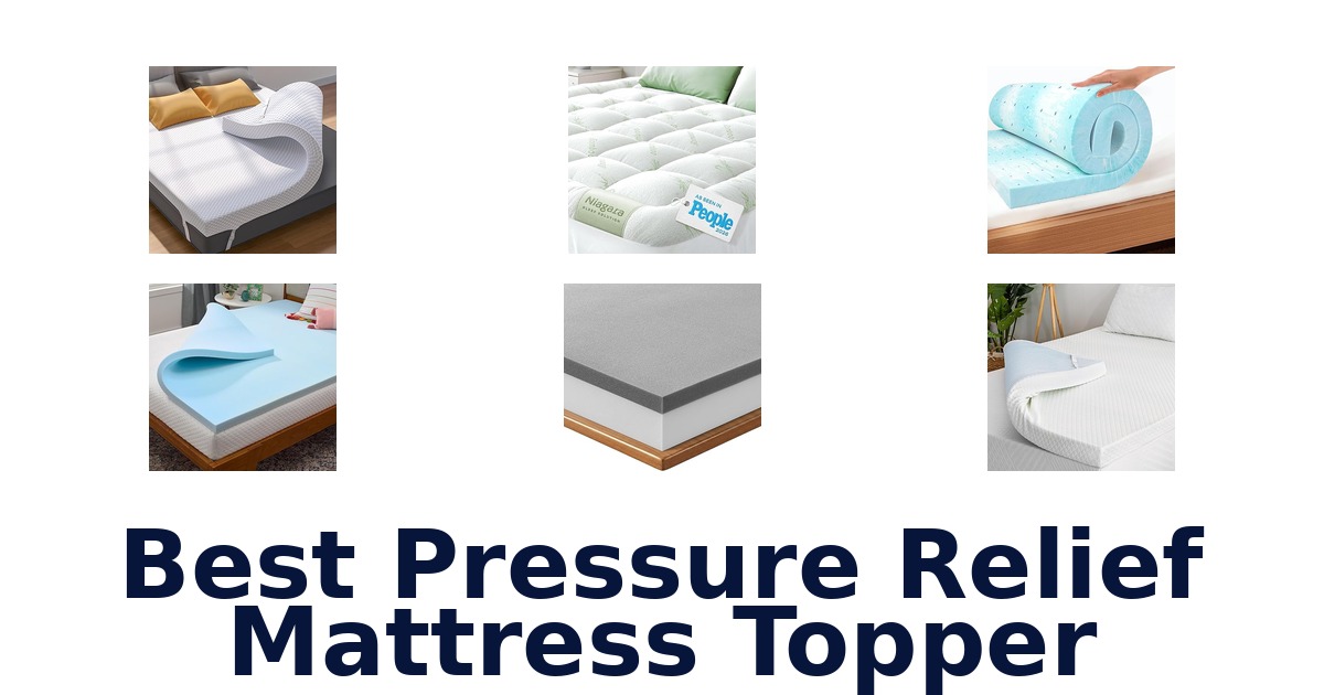 best pressure relief mattress topper
