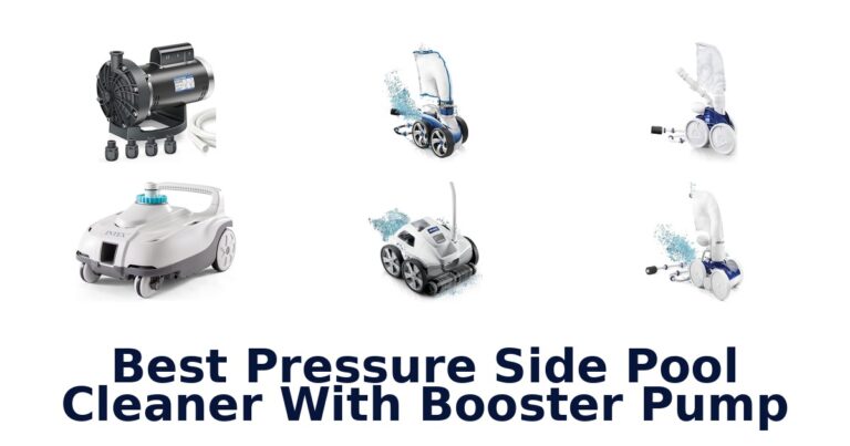 best pressure side pool cleaner with booster pump