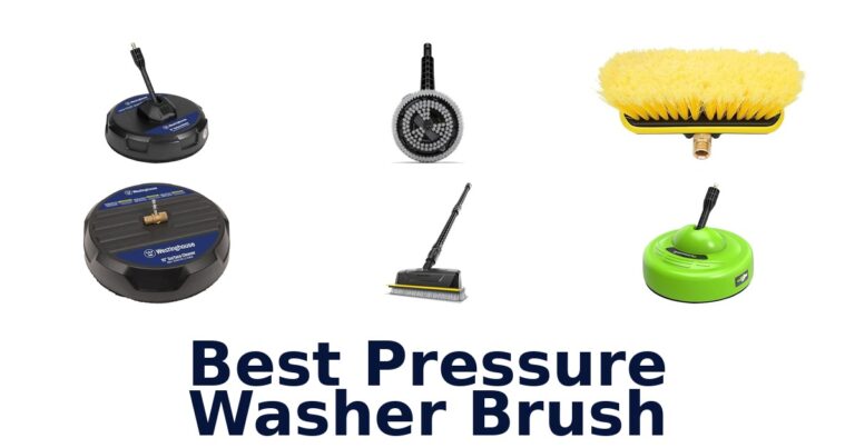 best pressure washer brush