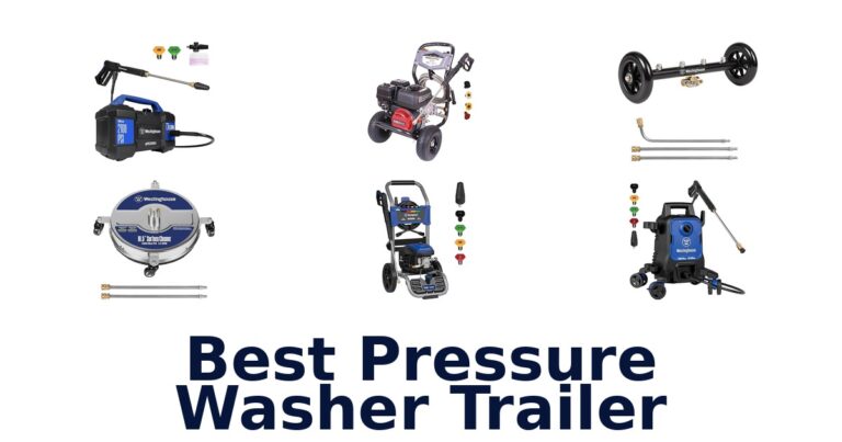 best pressure washer trailer
