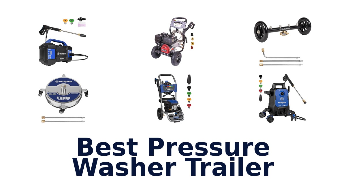 best pressure washer trailer